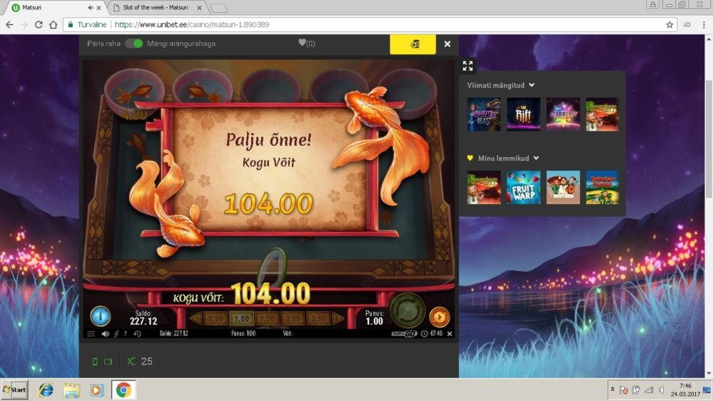 $1365 no deposit at Spin Palace Casino