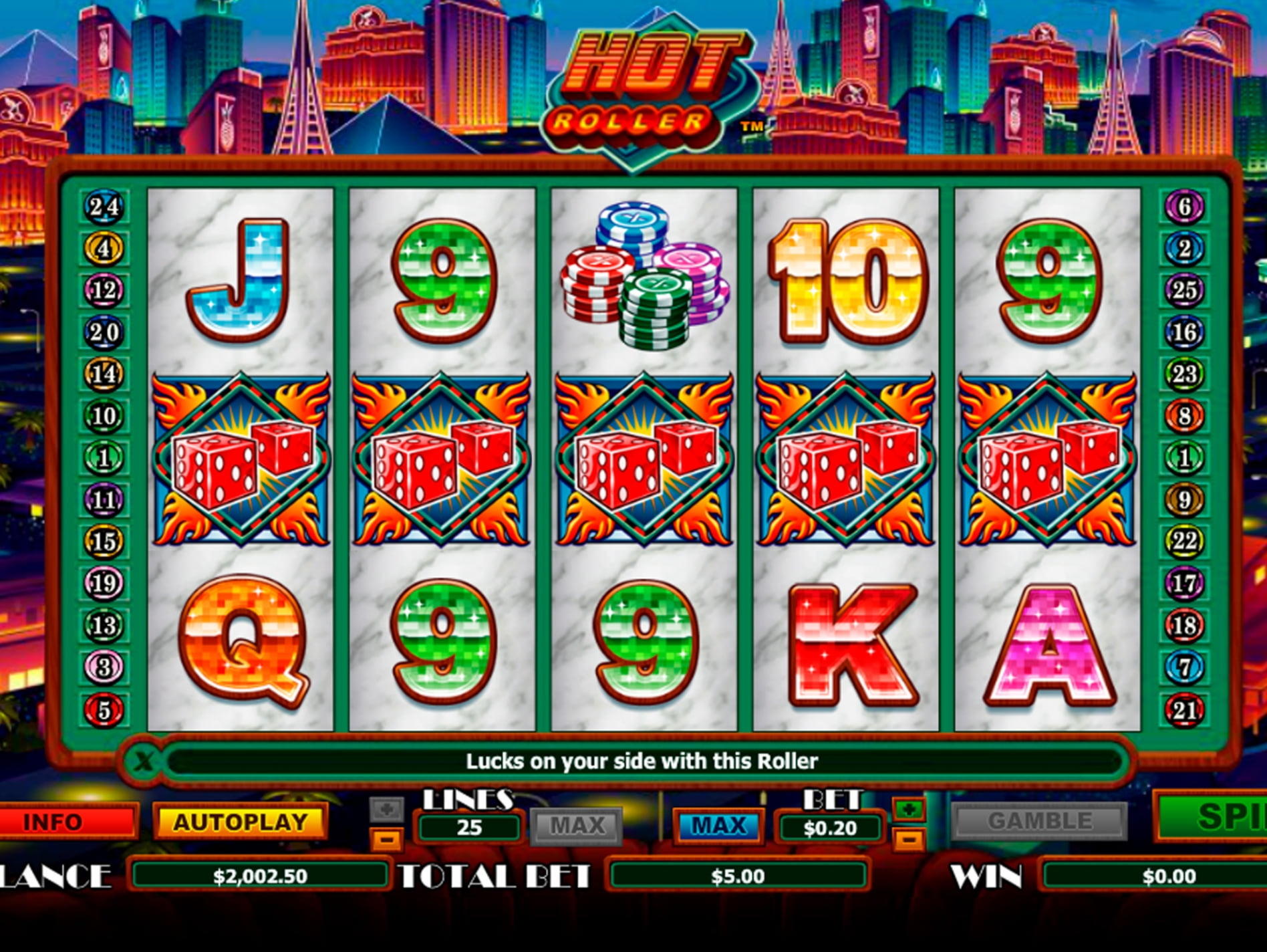 €605 Daily freeroll slot tournament at Casino Cruise