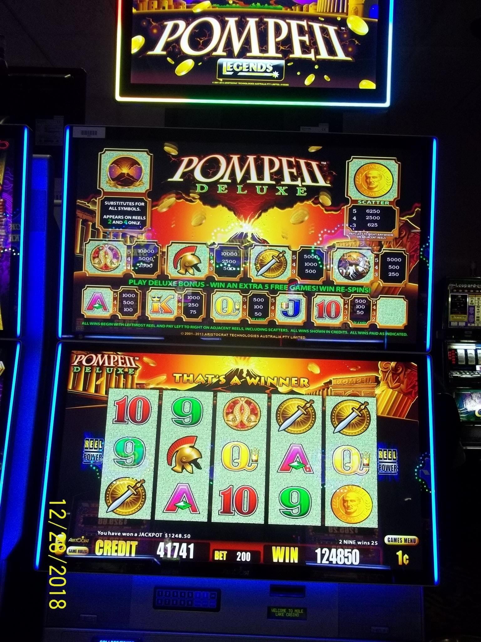 £1265 No deposit bonus casino at Mansion Casino