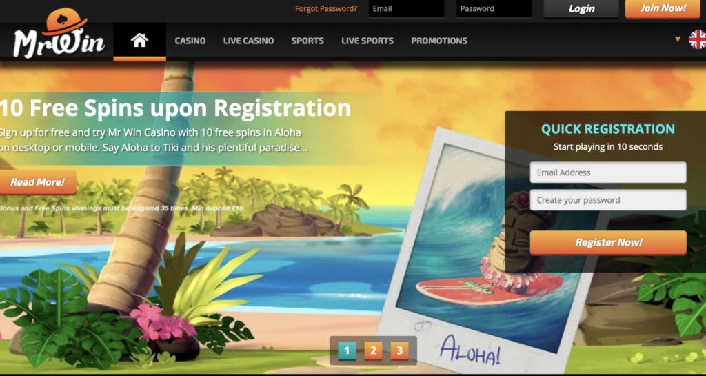 535% Match Bonus at Spin Palace Casino