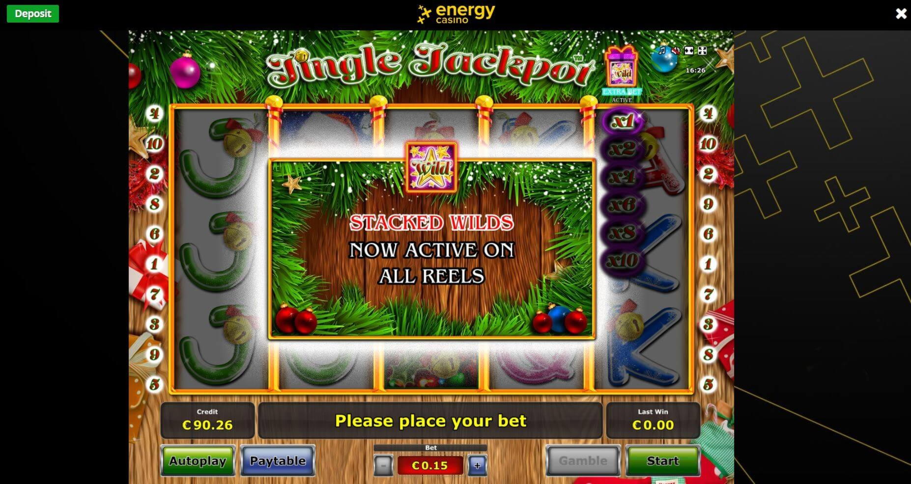 €4960 no deposit bonus code at Casino Room