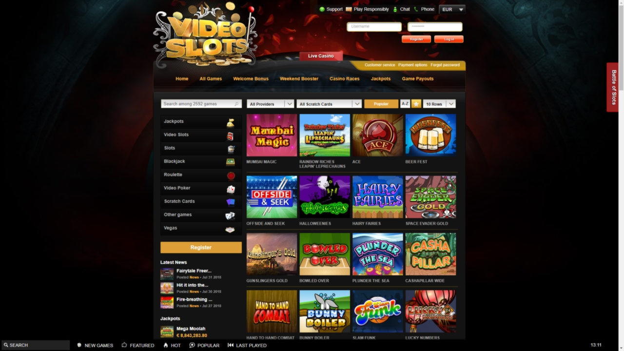 200 FREE Spins at 777 Casino