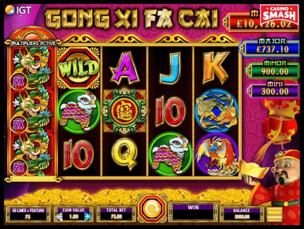 265 free casino spins at Ruby Fortune Casino