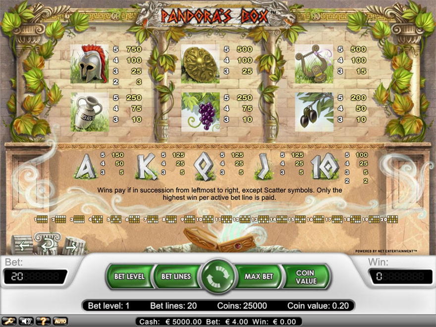EUR 1725 No Deposit Bonus Casino at Intertops Casino