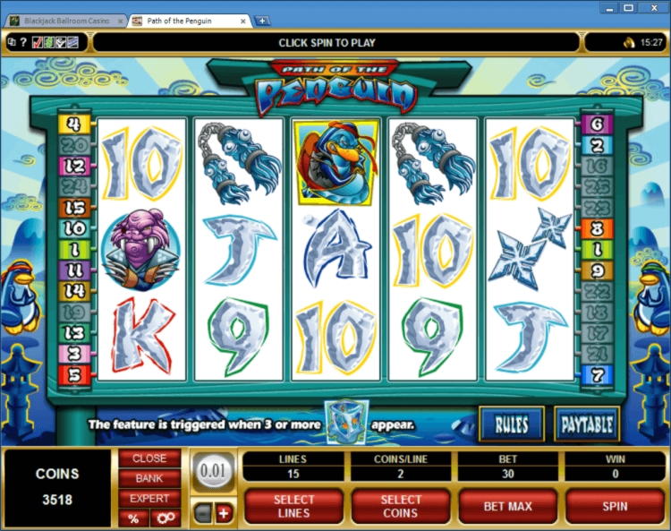 65 free spins at Ruby Fortune Casino