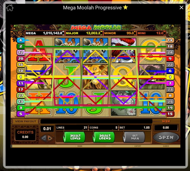 100 free casino spins at Simba Games Casino