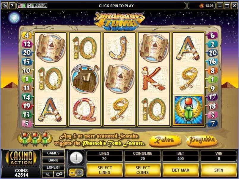 220 Free Spins no deposit casino at Casino com