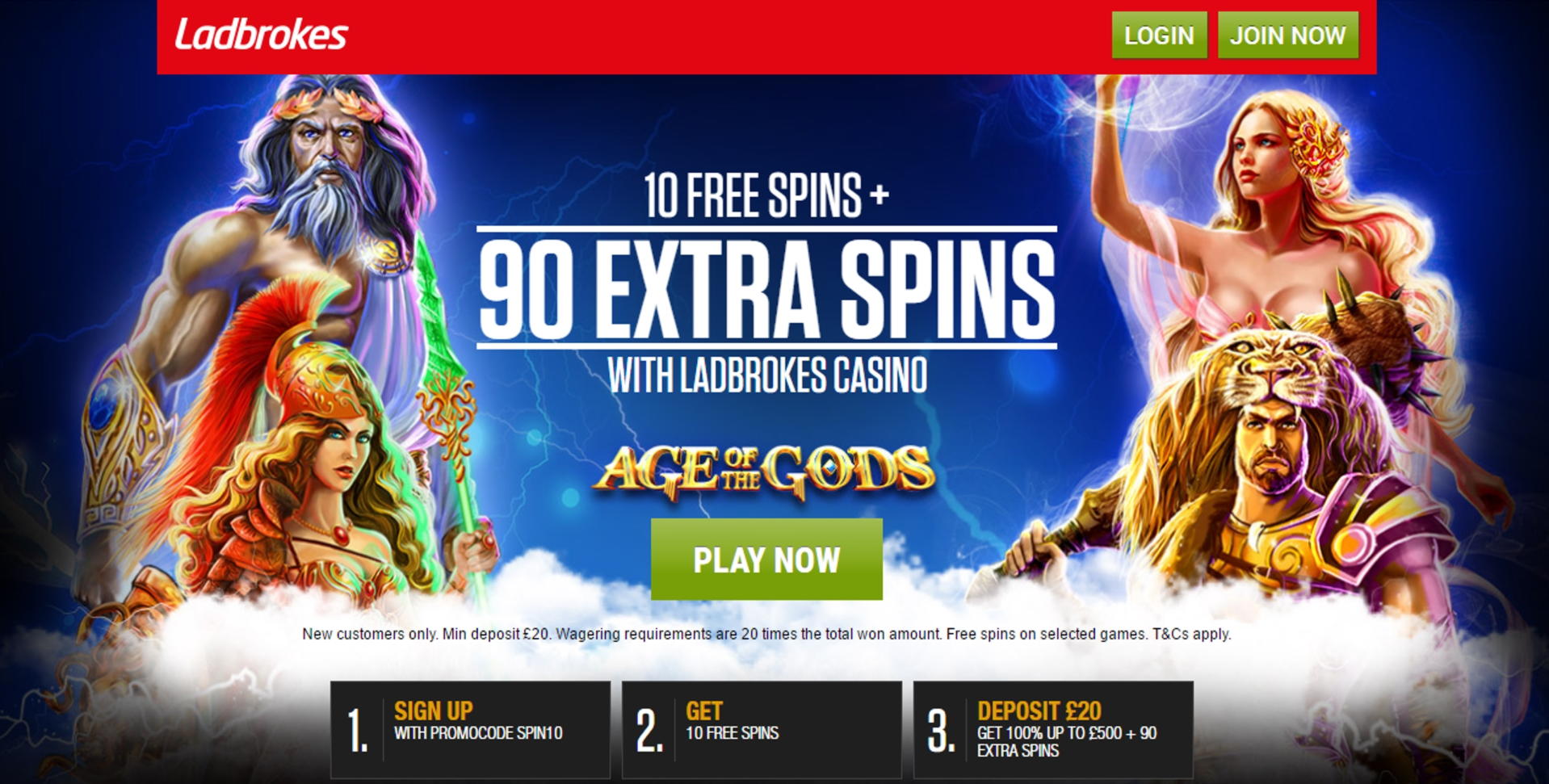 255 Free spins at William Hill Casino
