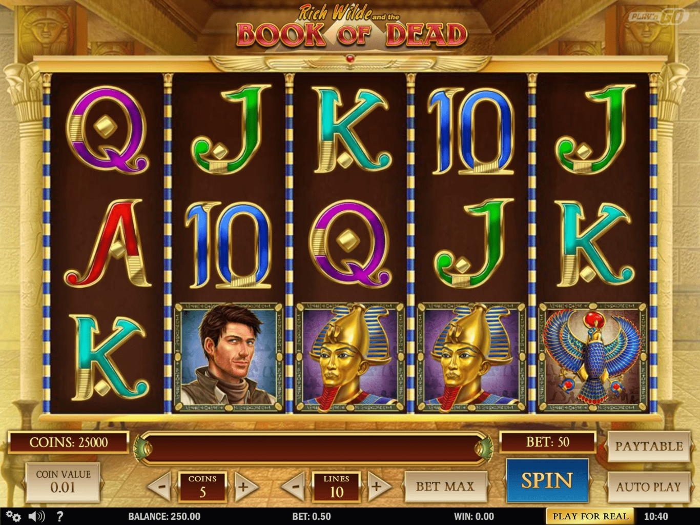 270 Free Spins no deposit casino at Spin Palace Casino