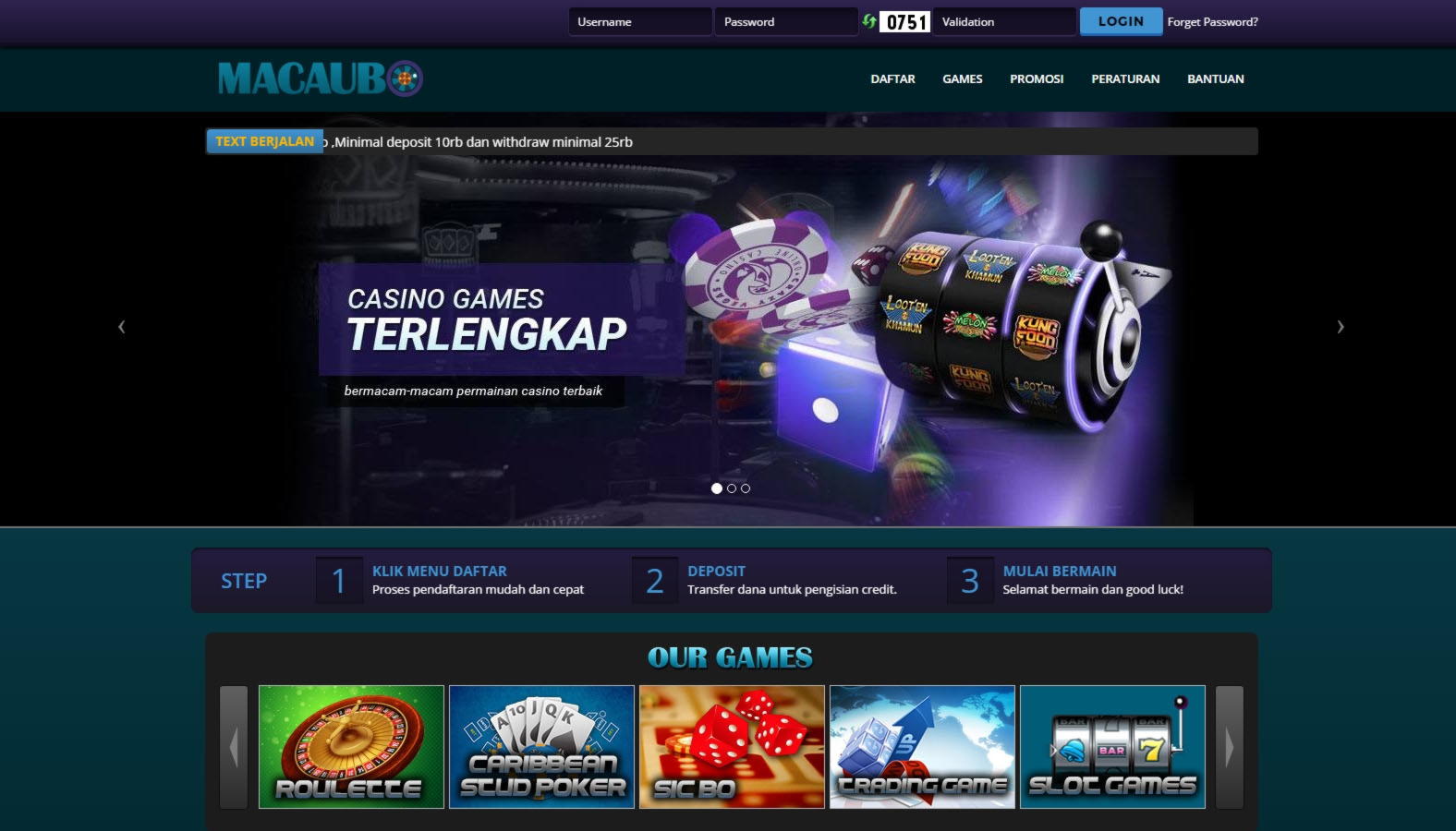 595% Deposit match bonus at Casino Las Vegas
