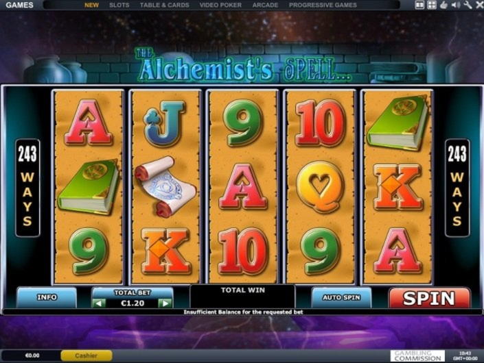 260% Match at a casino at Spinit Casino