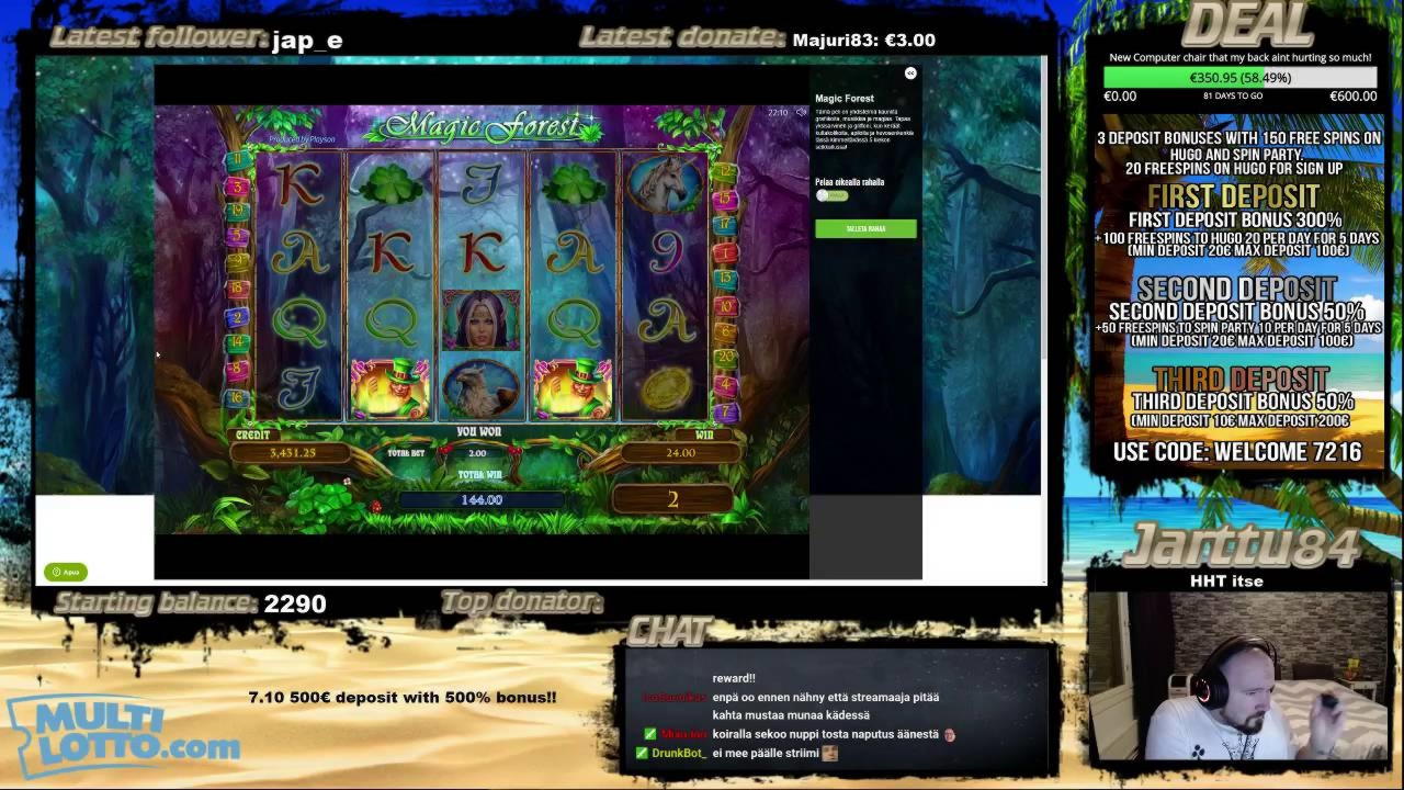 155 Trial Spins at Spin Palace Casino