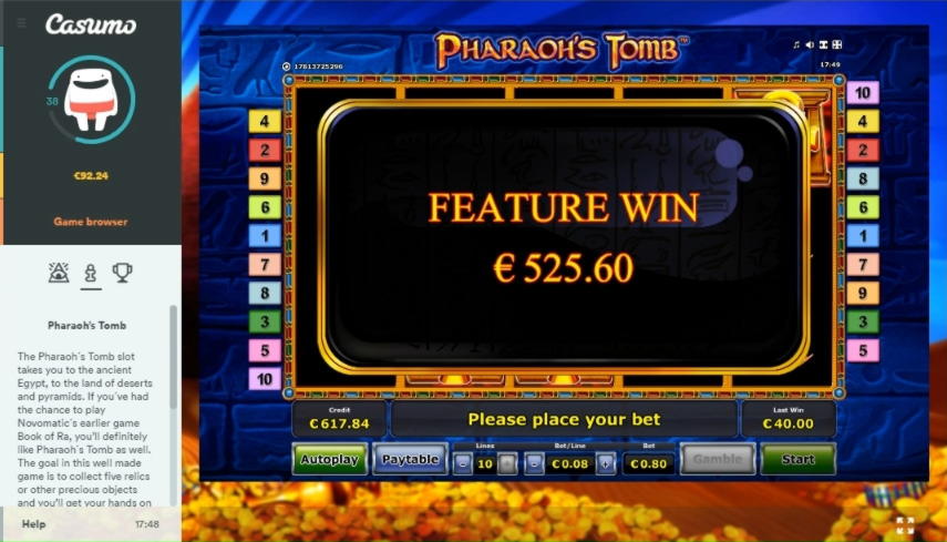 EURO 4435 NO DEPOSIT BONUS at All Slots Casino