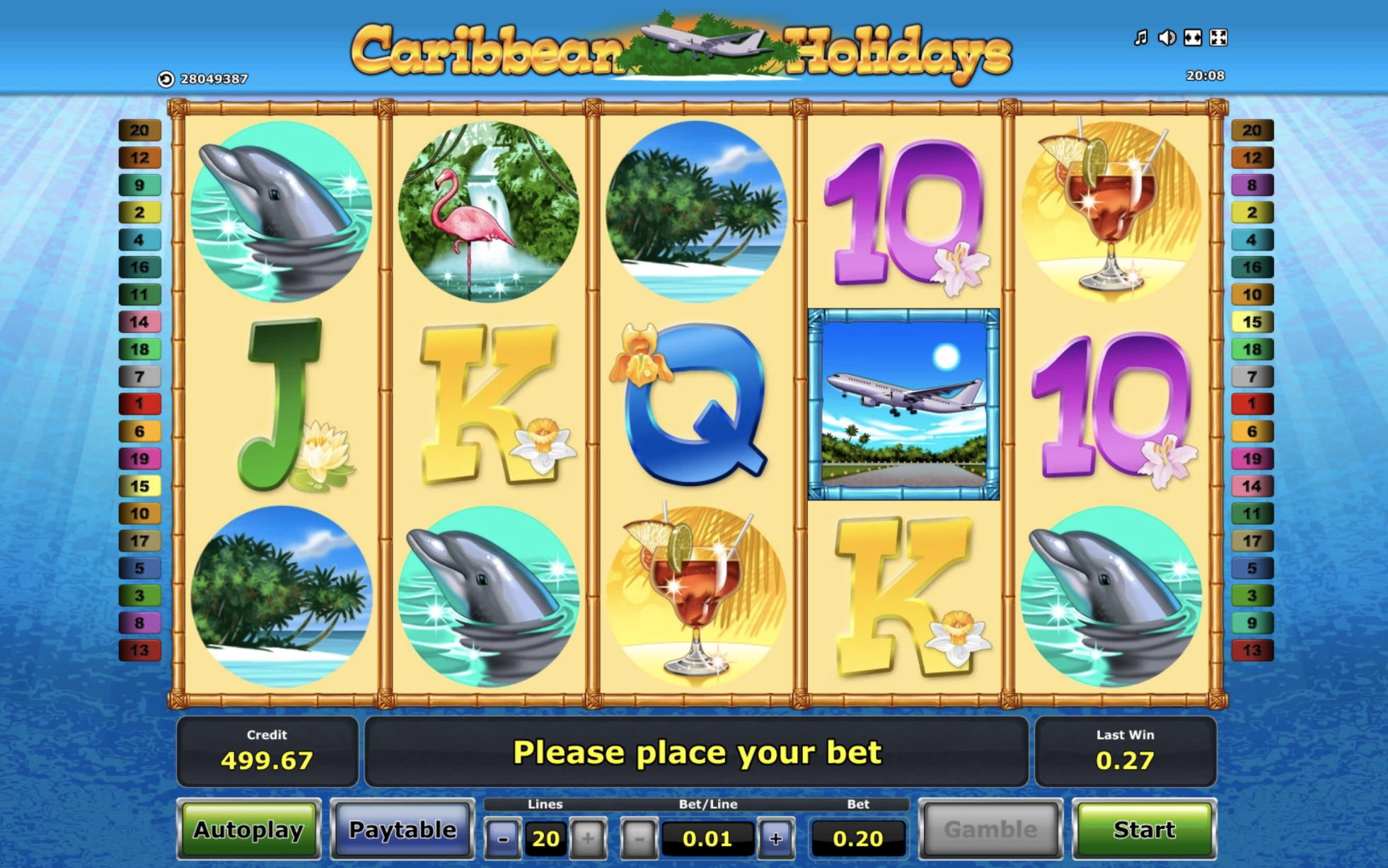 $770 Casino Tournament at Simba Games Casino