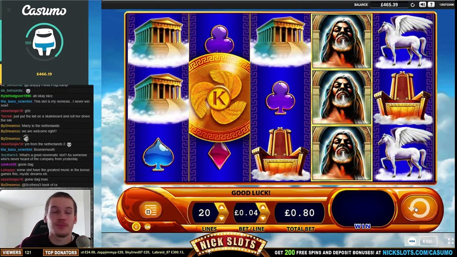 225 FREE SPINS at Casino-X