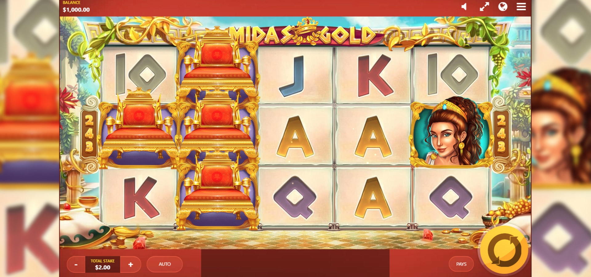240 FREE SPINS at Casino Max