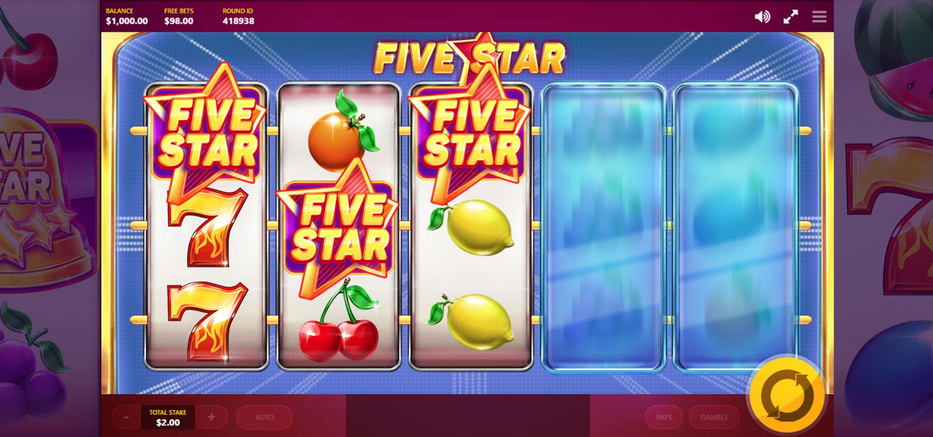 33 Free spins no deposit at William Hill Casino