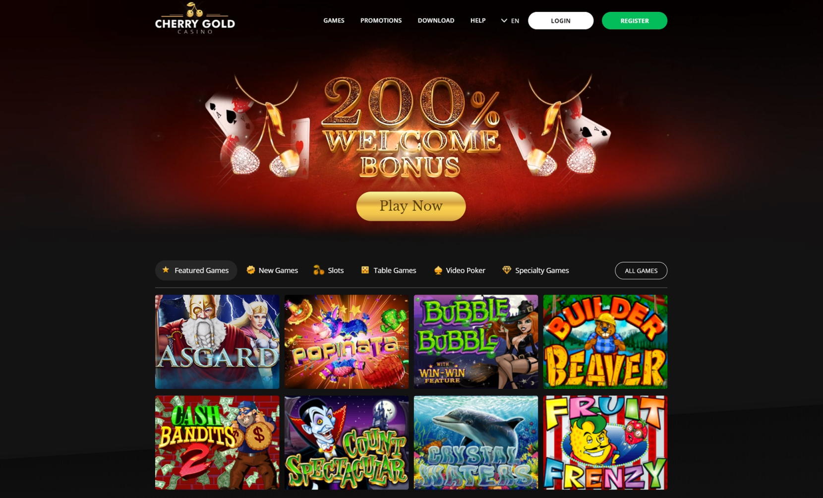 $500 no deposit casino bonus at Big Cash Casino