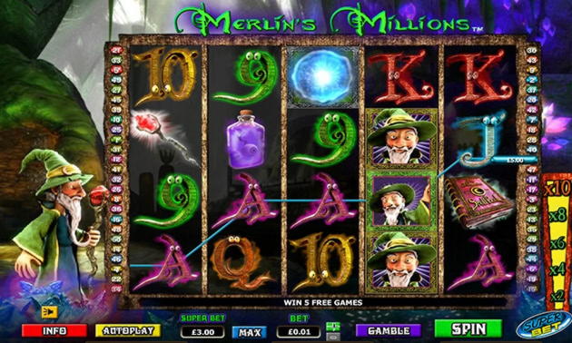 590% Match at a casino at Casino Room