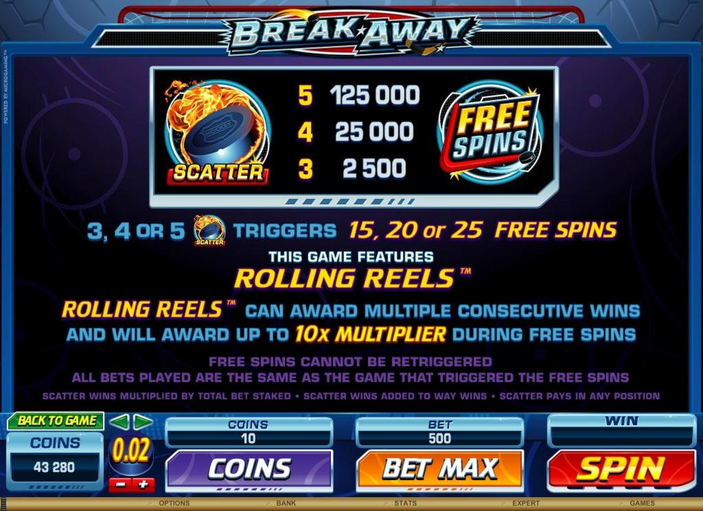 EURO 120 free casino chip at Superior Casino