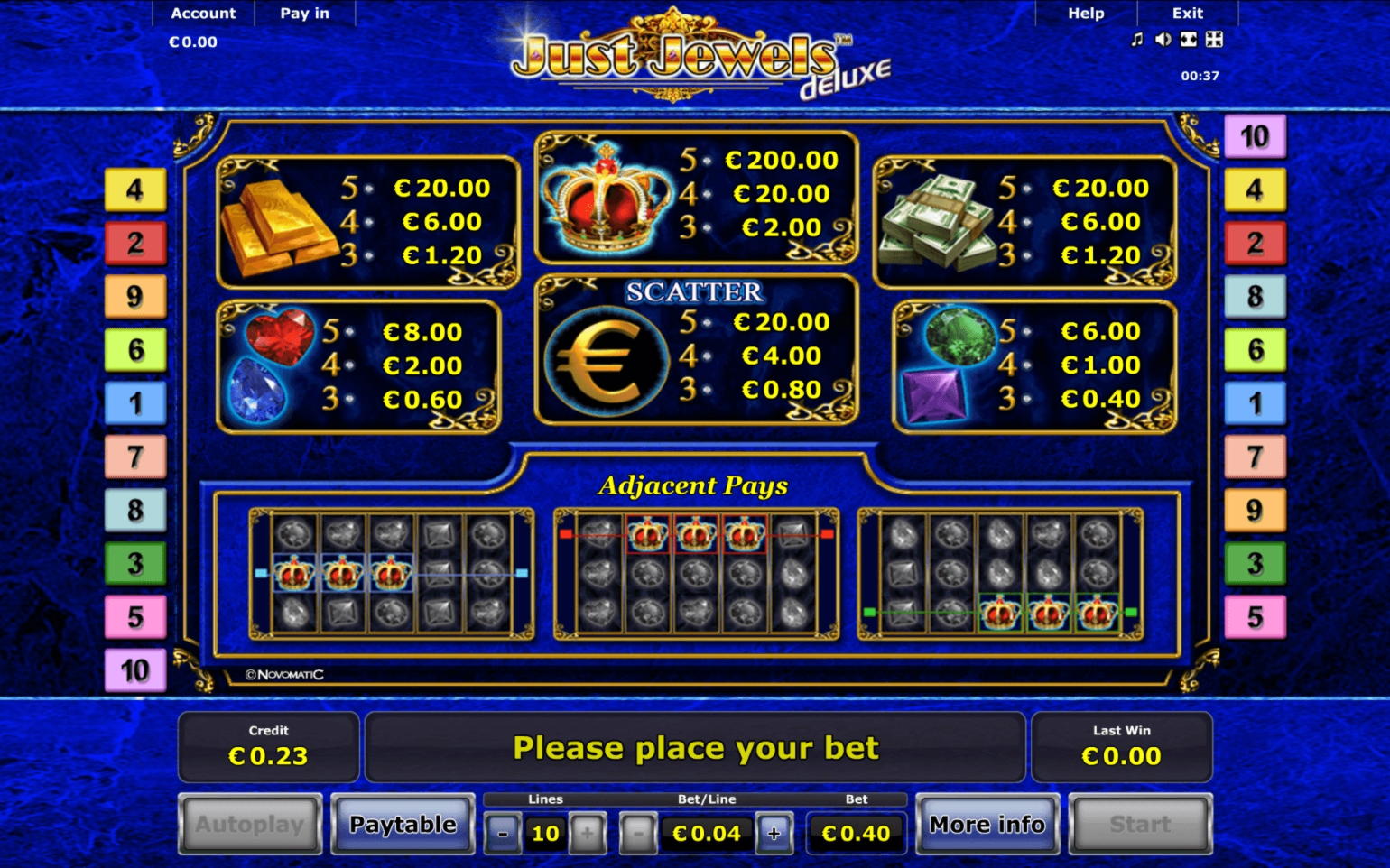 €77 Tournament at Mummys Gold Casino