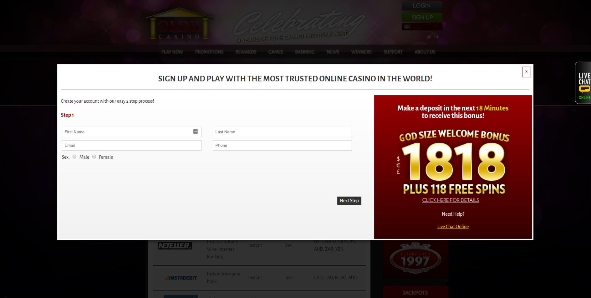 €3280 No deposit bonus code at Simba Games Casino