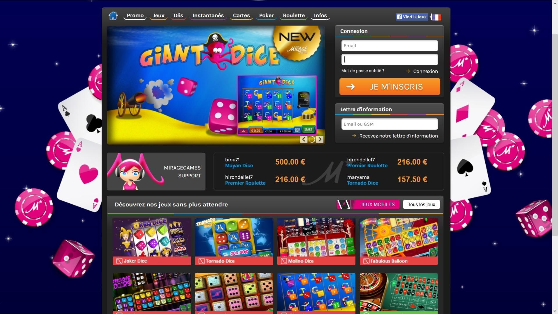 €690 Casino chip at River Belle Casino