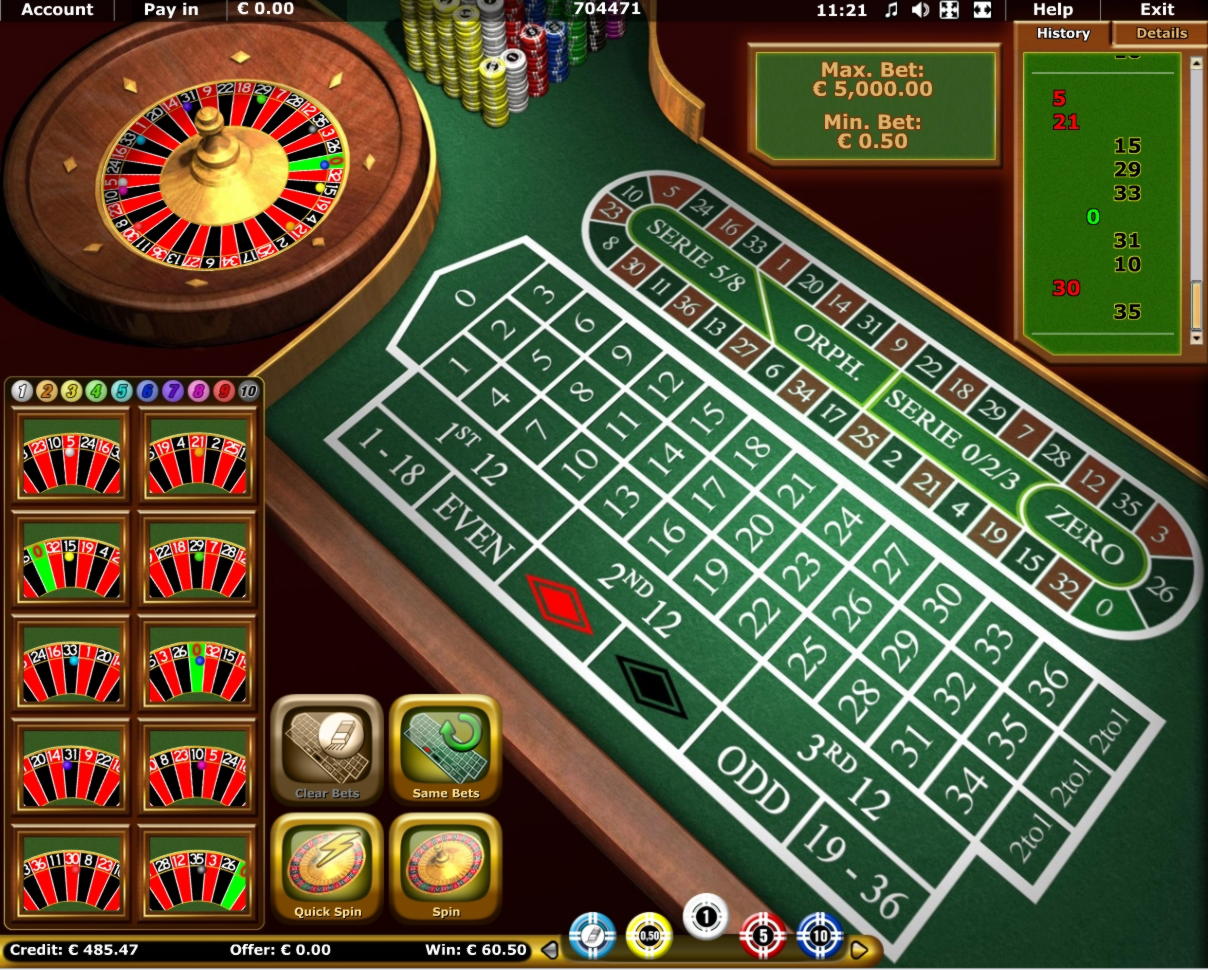 €455 Online Casino Tournament at Casino Room