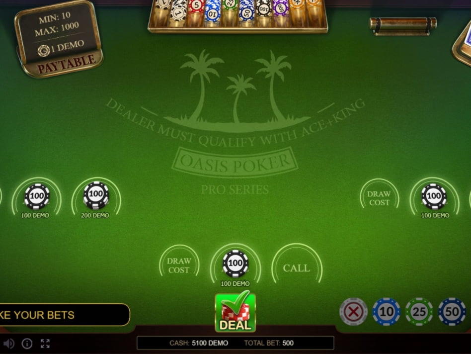 830% Casino match bonus at Casino Epoca