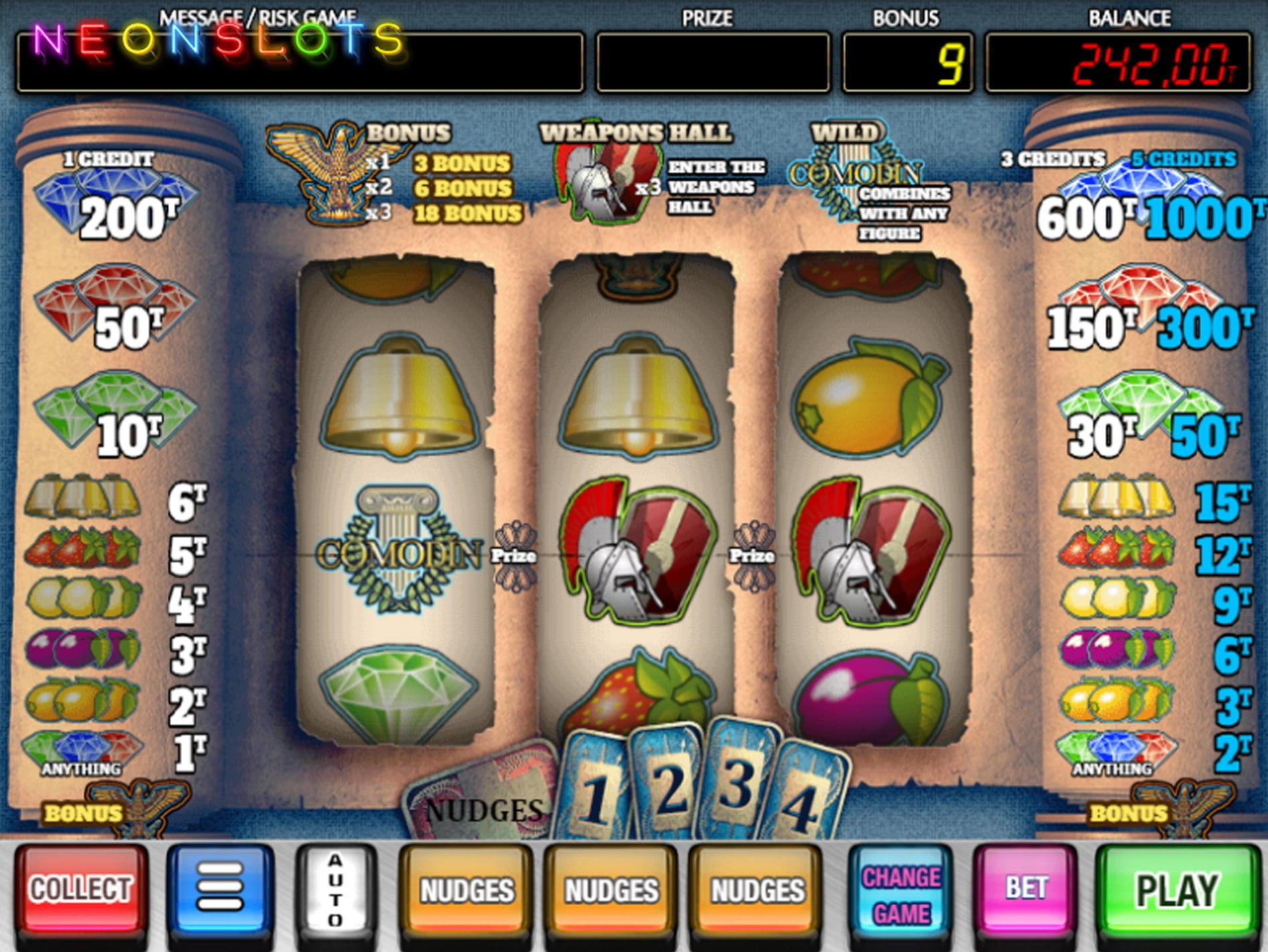 985% Deposit match bonus at Casino Room