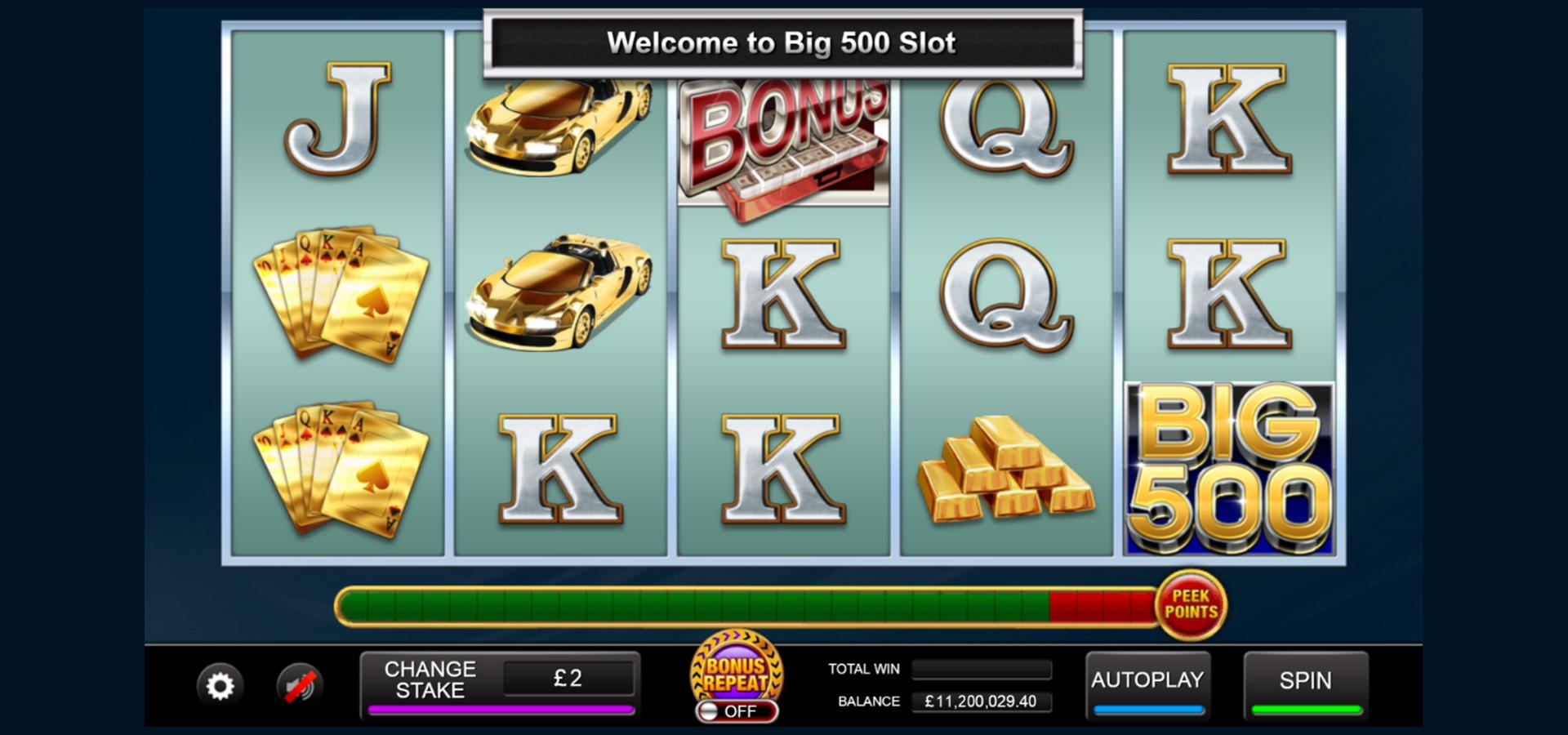 100 free spins at Casino Room