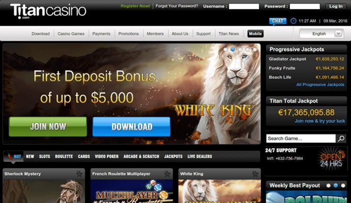 £685 free chip at Superior Casino
