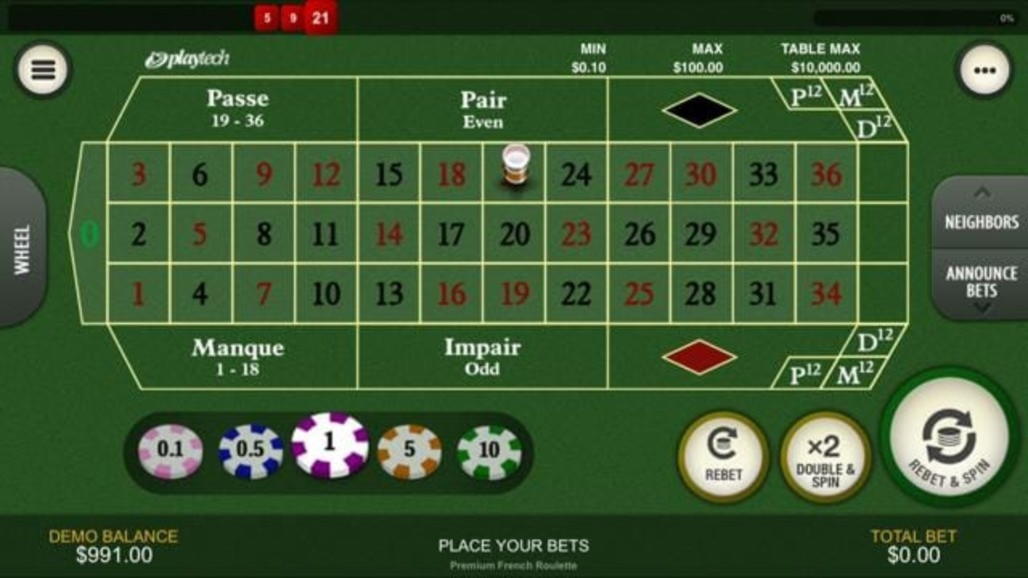EURO 80 free casino chip at Mega Casino