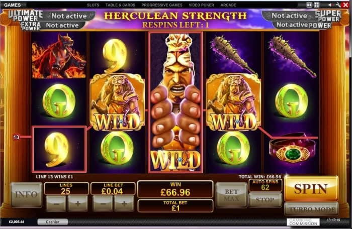 735% Deposit match bonus at William Hill Casino