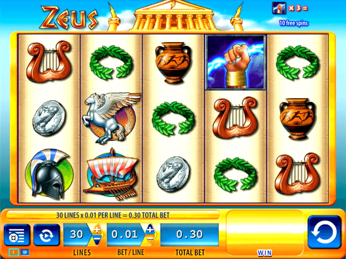 Free zeus slot machine game