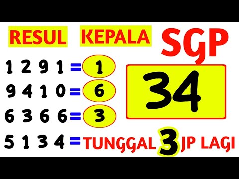 Prediksi Sgp Hari Ini Minggu 26년 2021월 4일 | 보코란 토겔 싱가